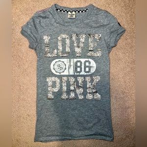 Victoria’s Secret PINK beautiful gray top!